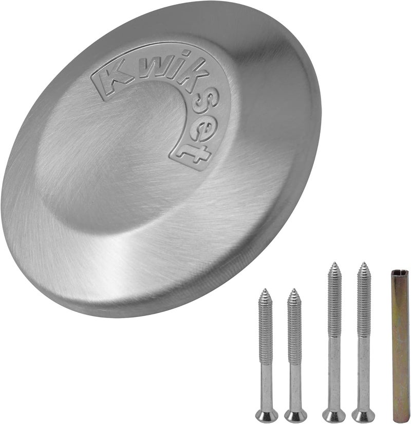 Kwikset KWIKSET 664 26D 664 Conversion Kit For Single SidedDeadbolts Satin Chrome  2478573  - Image 1