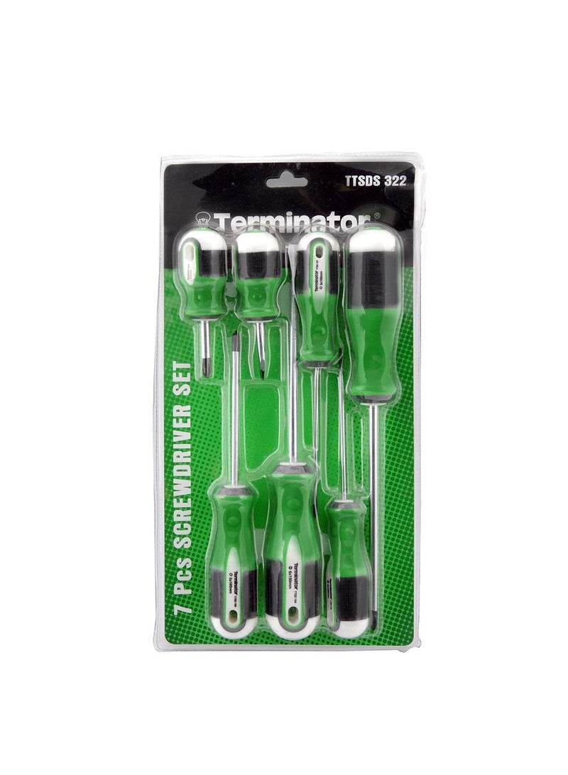 Terminator Terminator Screw Driver Set 7pcs TTSDS 322