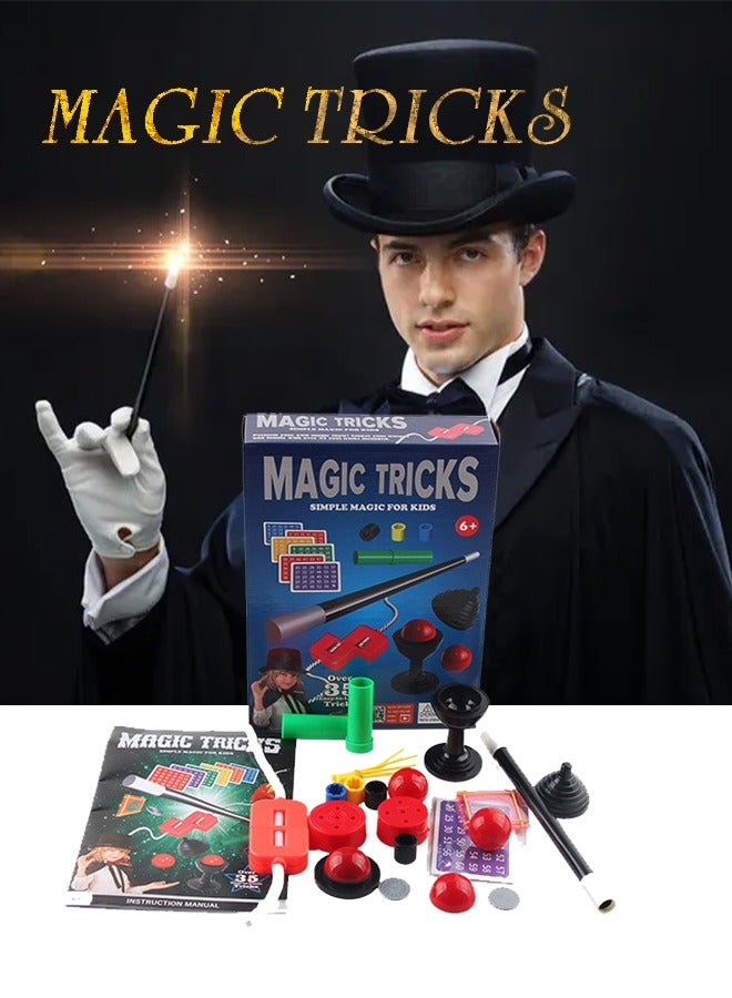 GROIC Simple Magic Kit for Kids Amazing Tricks Magic Set for Children Including Mystical Cards Wand and More - Image 2