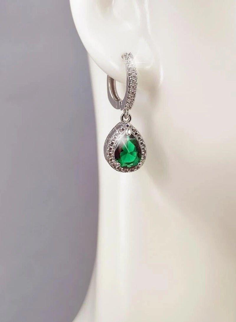 إيكوال حلق اذن نسائي مرصع بالزركون عالي الجودة - Image 3