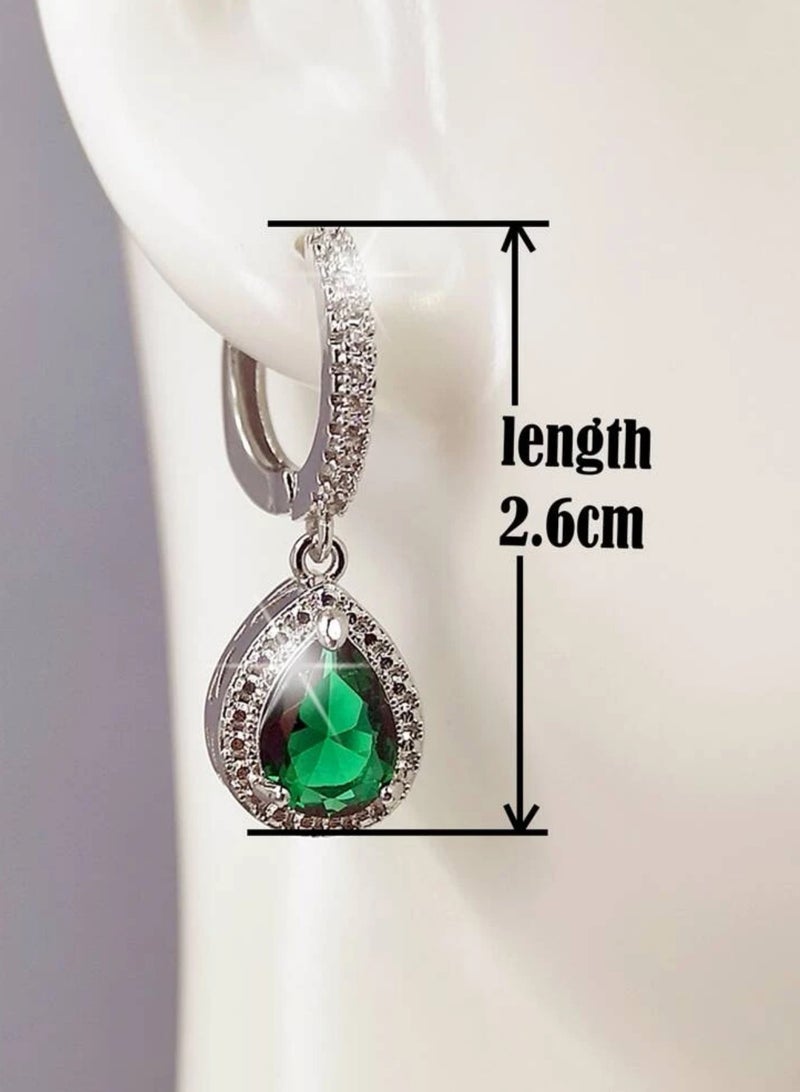 إيكوال حلق اذن نسائي مرصع بالزركون عالي الجودة - Image 4