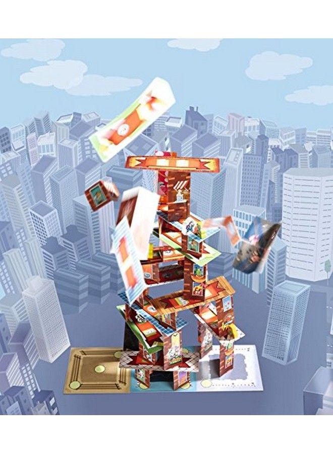 HABA Rhino Hero Super Battle A Turbulent 3D Stacking Game Fun For All Ages (Made In Germany) - Image 4