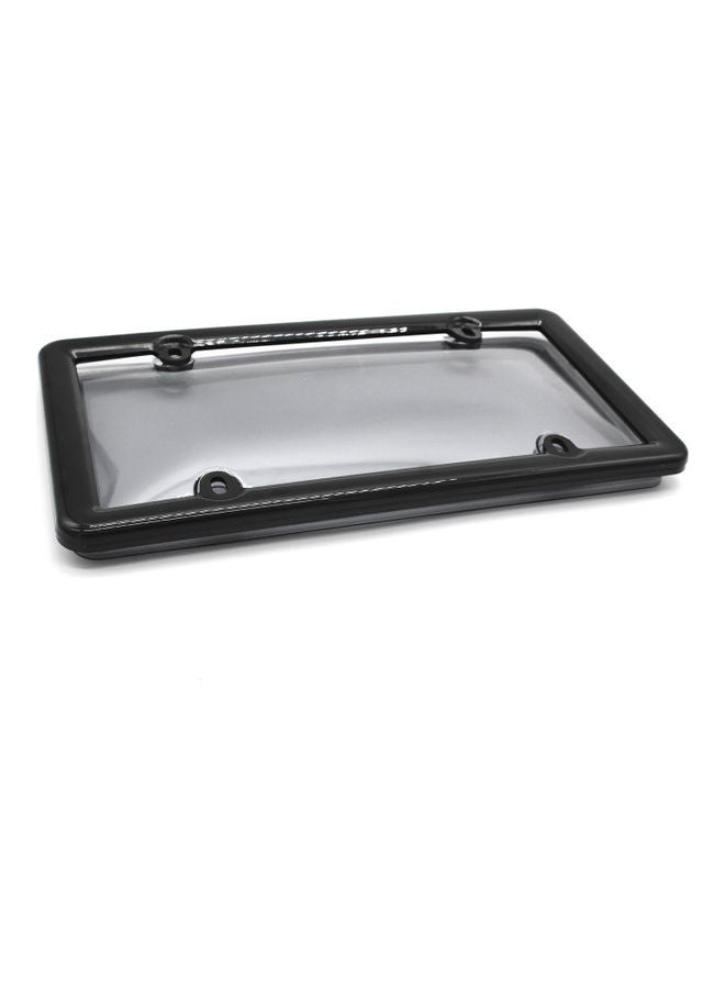 NIBEMINENT 2-Piece License Plate Shield Cover And Frame  - Image 5