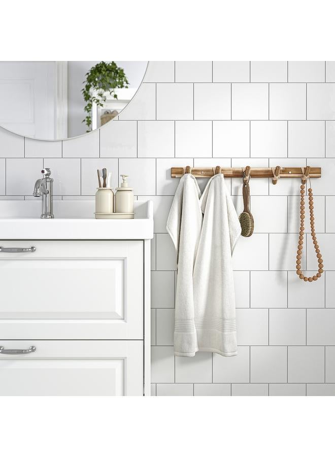 erorex Hook rack, acacia/rattan - Image 4