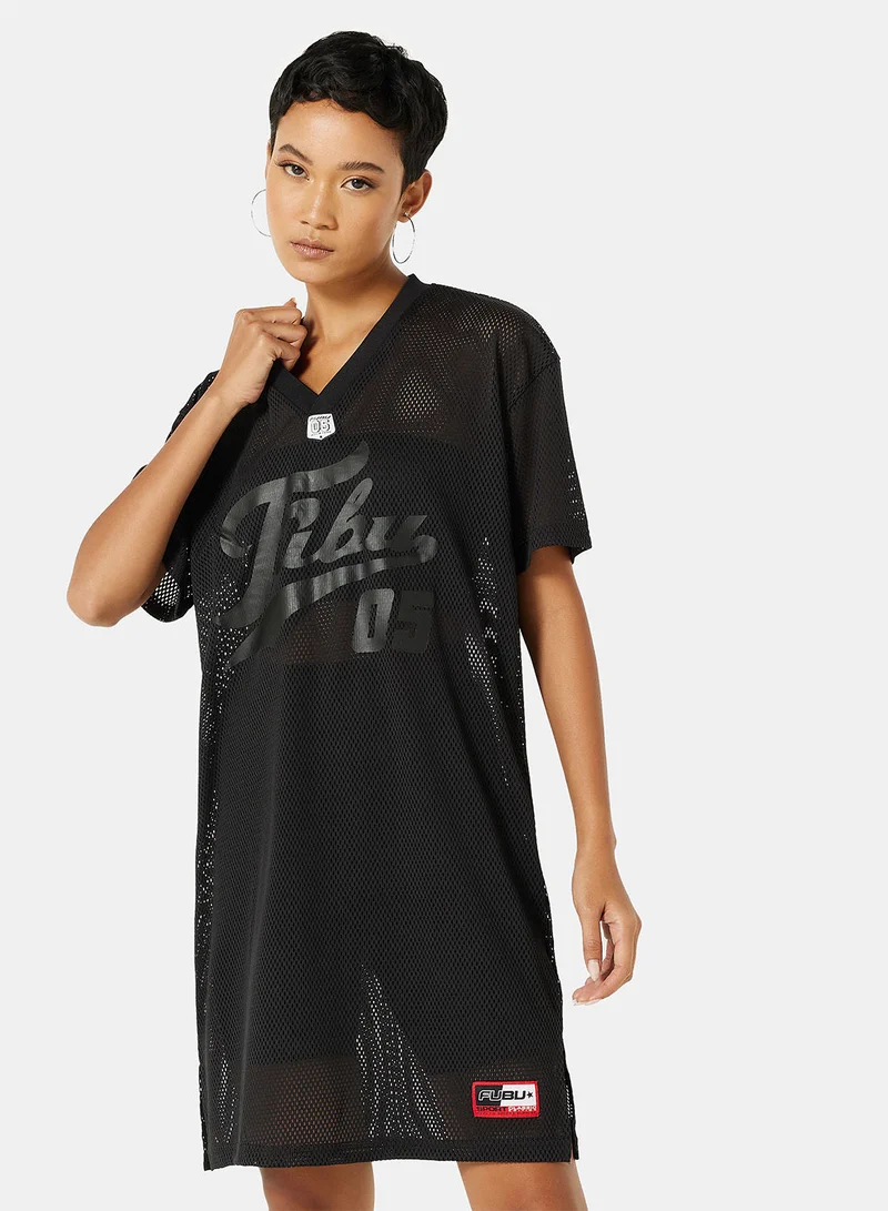 FUBU Varsity Mesh Dress