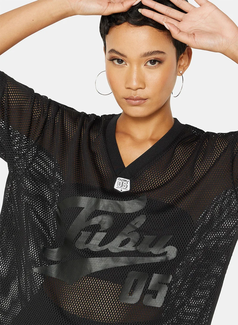 FUBU Varsity Mesh Dress