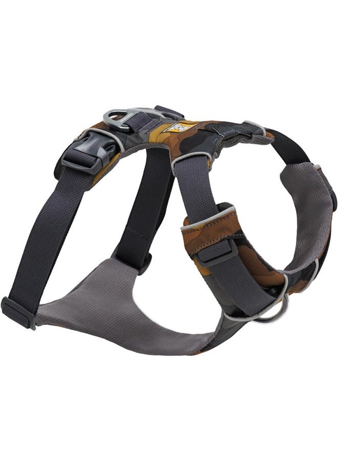 راف وير Ruffwear، حزام كلاب Front Range، حزام يومي مبطن ناعم عاكس مع مشابك مقود مزدوجة، قابل للتعديل وخفيف الوزن مناسب للتدريب أو المشي لجميع الكلاب، جبال Moonlight، متوسط - Image 1