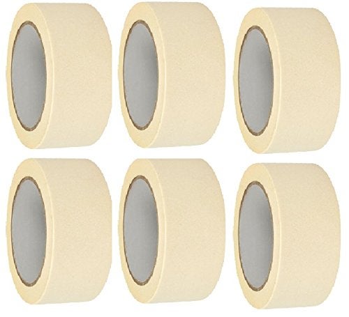 Truvic Masking Tape for carpanter or Painter 2 inch/48mm x 25metres (Pack of 6) - Image 1