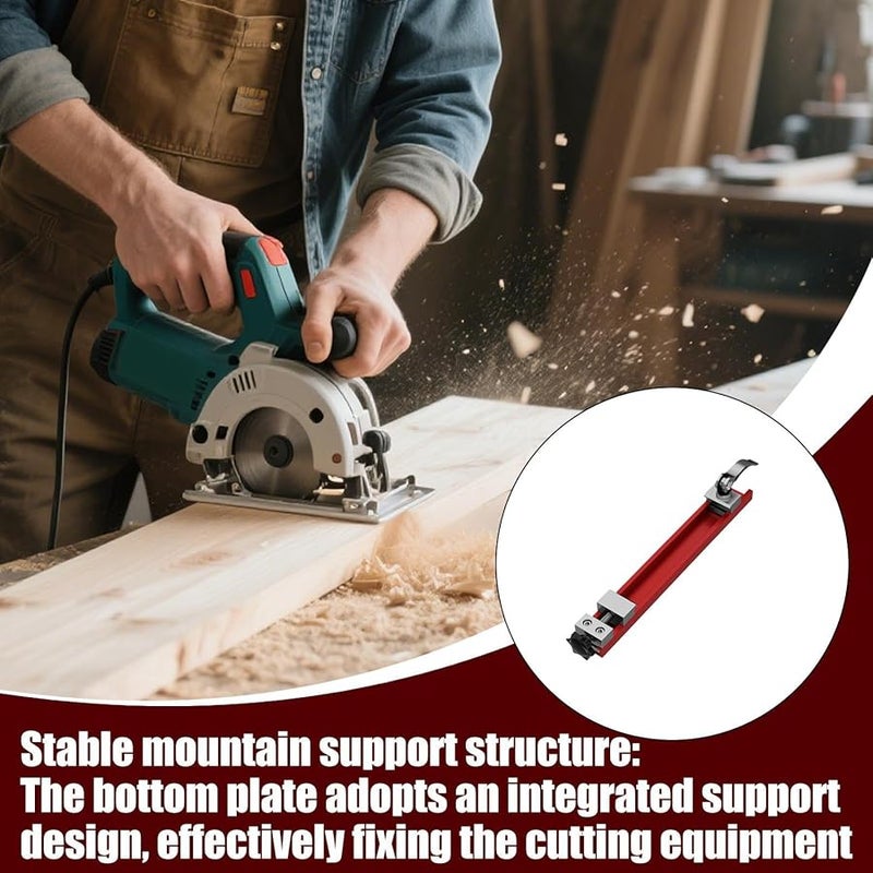 دليل مسار المنشار الدائري 240 مم قالب قطع دقيق مساعدة محمولة لأعمال النجارة - Image 3
