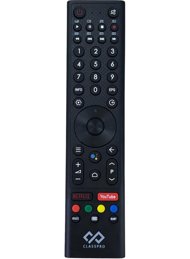 erorex Replacment Remote Control Compatible For Classpro Lcd Led Tv - Image 3