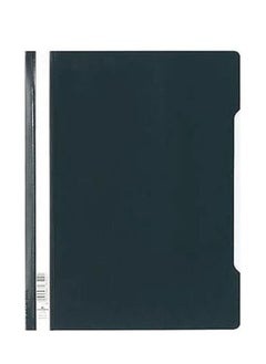 Durable 10-Piece Clear View File Folder Black  - Image 2