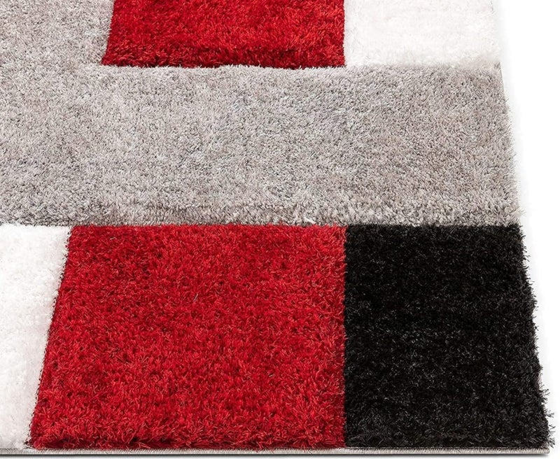 FRESH FROM LOOM Royal Heritage Edition Large 48x72 Inch Carpets for Home,Premium Shaggy Fur Rug Runner,Anti-Skid Bedroom Carpet,Premium Carpets for Living Area Office Sofa Room(4x6 feet),Multicolor - Image 4