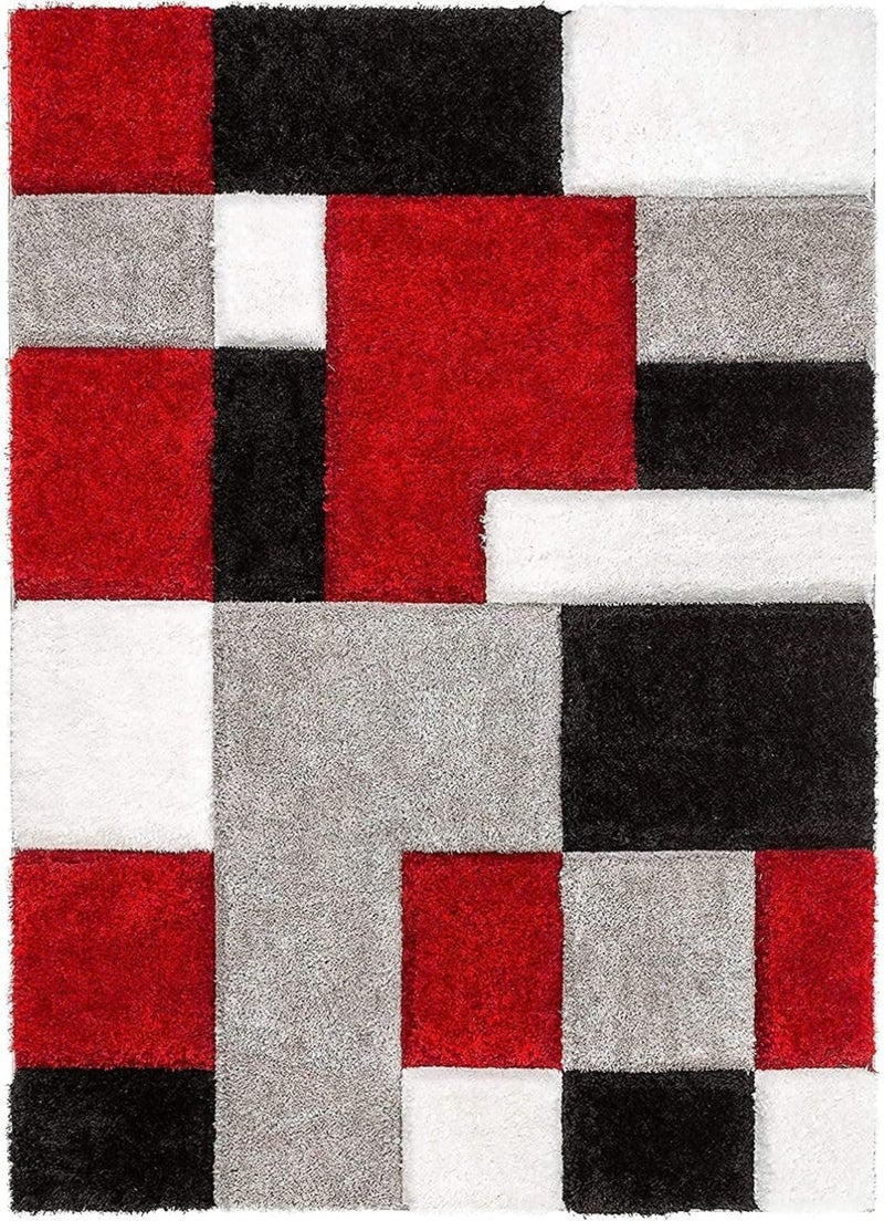 FRESH FROM LOOM Royal Heritage Edition Large 48x72 Inch Carpets for Home,Premium Shaggy Fur Rug Runner,Anti-Skid Bedroom Carpet,Premium Carpets for Living Area Office Sofa Room(4x6 feet),Multicolor - Image 2