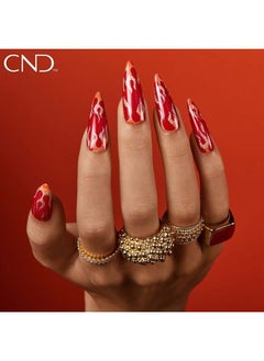 CND Vinylux Longwear Red Nail Polish, Gel-like Shine & Chip Resistant Color, Decadence #111, 0.5 Fl Oz  - Image 5