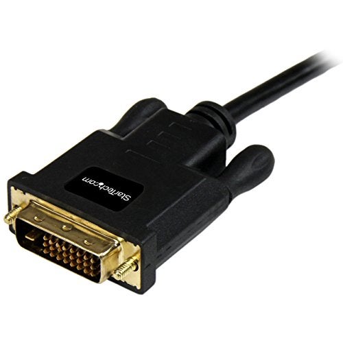 Startech.com StarTechcom 10ft 3m Mini DisplayPort to DVI Cable Mini DP to DVI Adapter Cable 1080p Video Passive mDP 12 to DVID Single Link mDP or Thunderbolt 12 MacPC to DVI Monitor MDP2DVIMM10B - Image 3