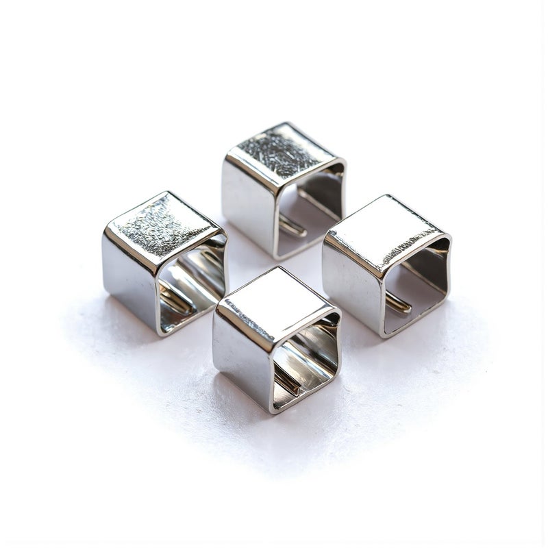 Zipper Slipping Out Fix Stopper Clips Prevent Slider Escape Easy Crimp No Loose Rust Free - Image 3