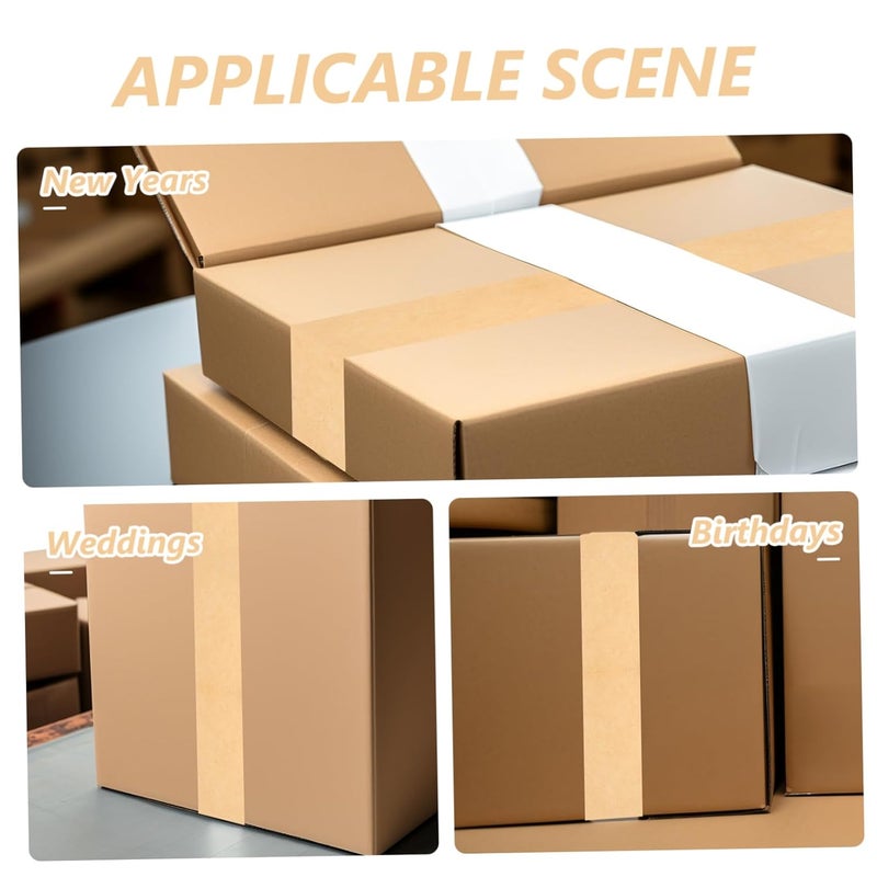 Heallily Versatile Paper Packing Tape Roll 2 Inch x 55 Yards For Shipping And Framing - Image 4