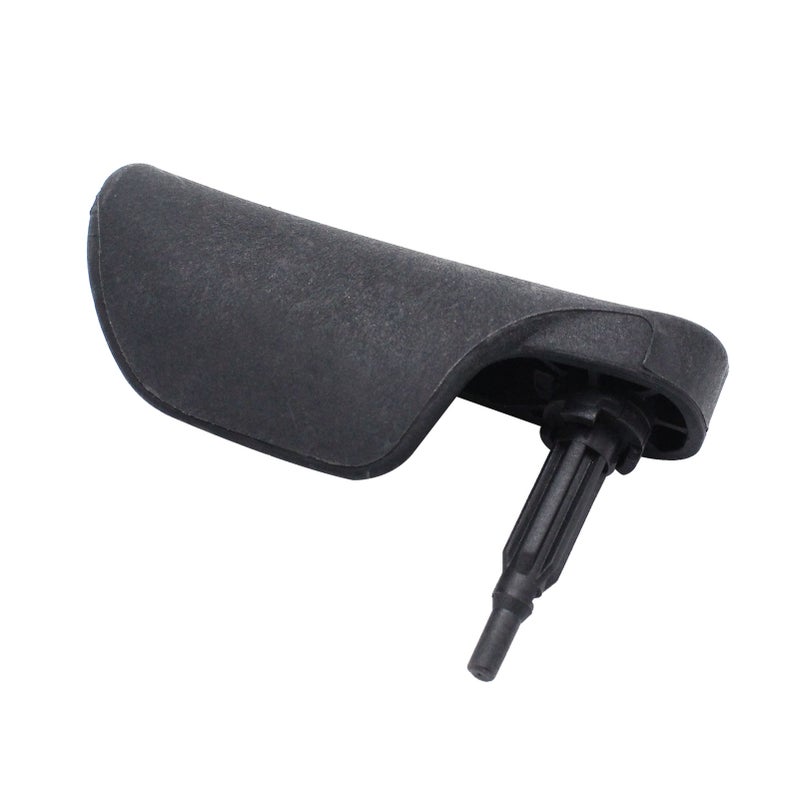 Black Bonnet Release Handle Right Hand Drive Replacement for Audi TT MK2 2007-2014 - Image 5