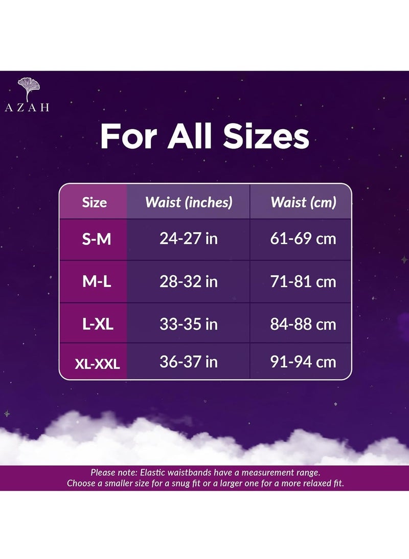 AZAH Period Panty for Girls (XL-XXL, 36-37 Inch) [Pack of 12] 12 Hrs Protection | 5x Super Absorbent Period Panties | Leak Proof Overnight Periods Panty For Women| Heavy Flow |Rash Free & Cottony Soft - Image 5