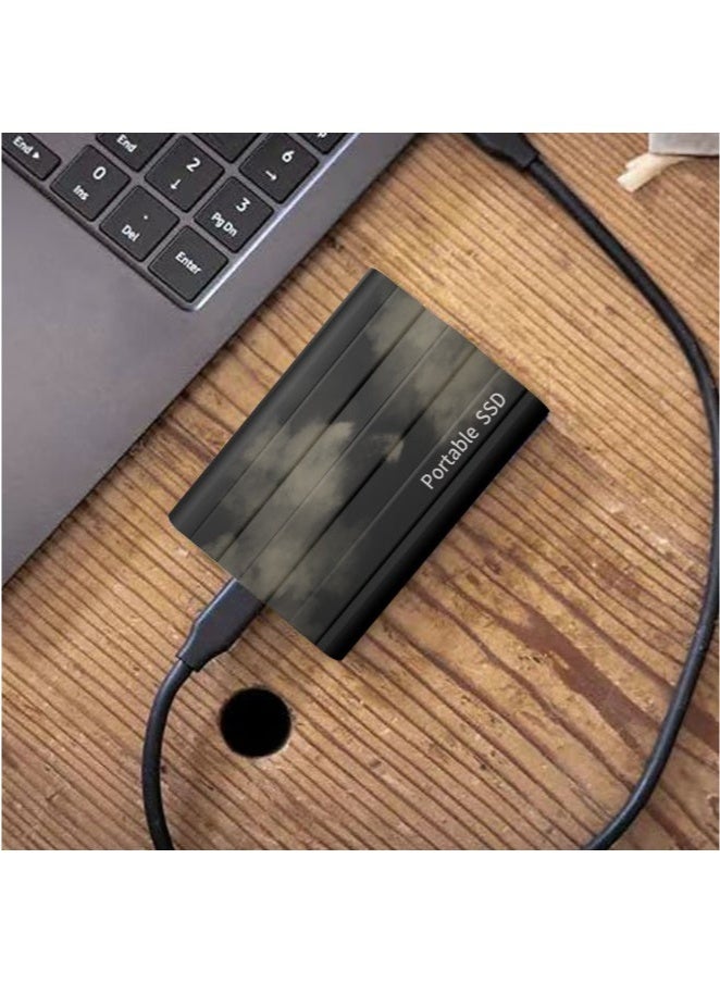 2TB Portable External SSD, 2000GB USB 3.1 High Speed Data Transfer, Computer Backup Drive Support Data Storage Transfer, USB C Mini Portable External Solid State Drive for PC/Laptop/Phones and More - Image 3