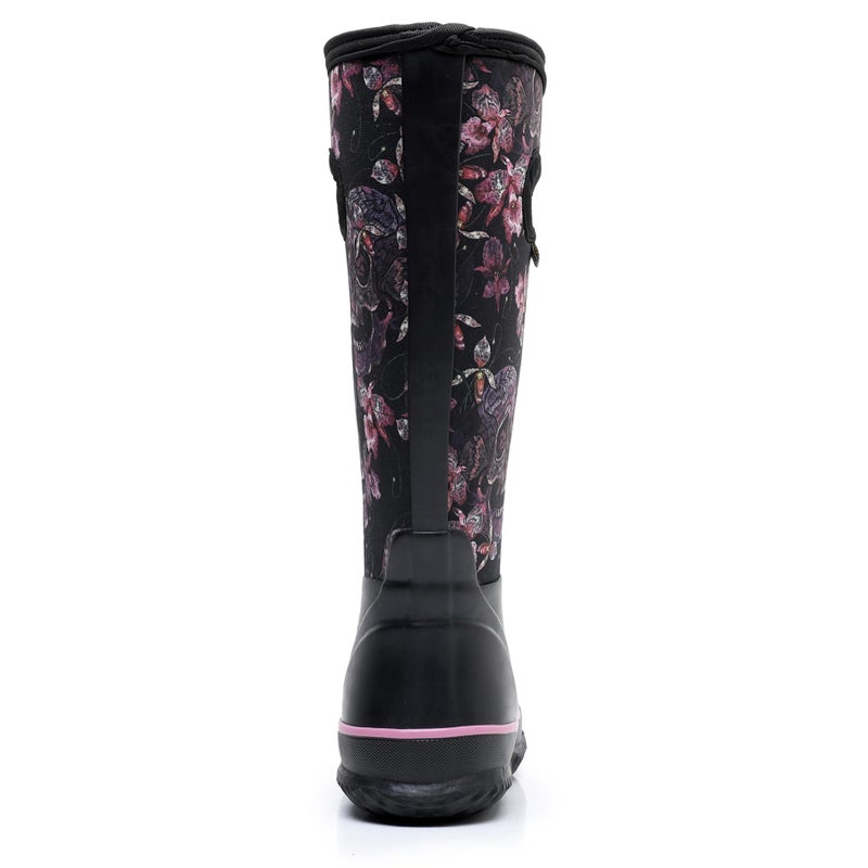 WTW Women's Rubber Rain Boots - Mid Calf Waterproof Insulated Neoprene Muck Boots Outdoor Hunting Barn Boots for Women - Image 5
