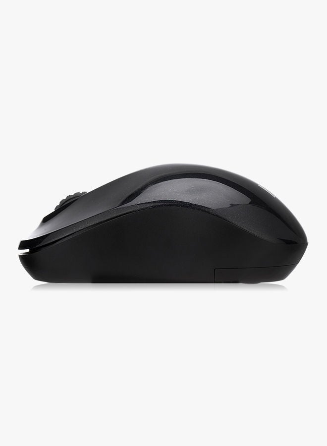 NIBEMINENT Wireless Mouse With Optical Sensor Black - Image 3