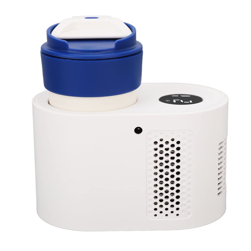 GLOGLOW Nan 2 in 1 Car Cup Warmer Cooler ABS Material Quick Temperature Control from 32°F to 140°F Ideal for Drivers Travelers Kitchen Appliances White - Image 2