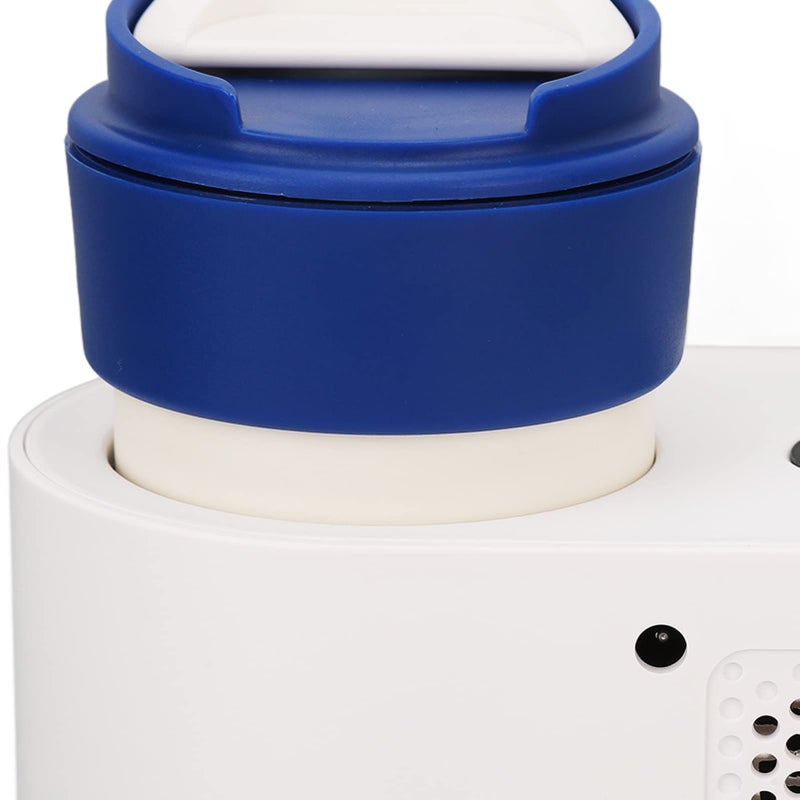 GLOGLOW Nan 2 in 1 Car Cup Warmer Cooler ABS Material Quick Temperature Control from 32°F to 140°F Ideal for Drivers Travelers Kitchen Appliances White - Image 3