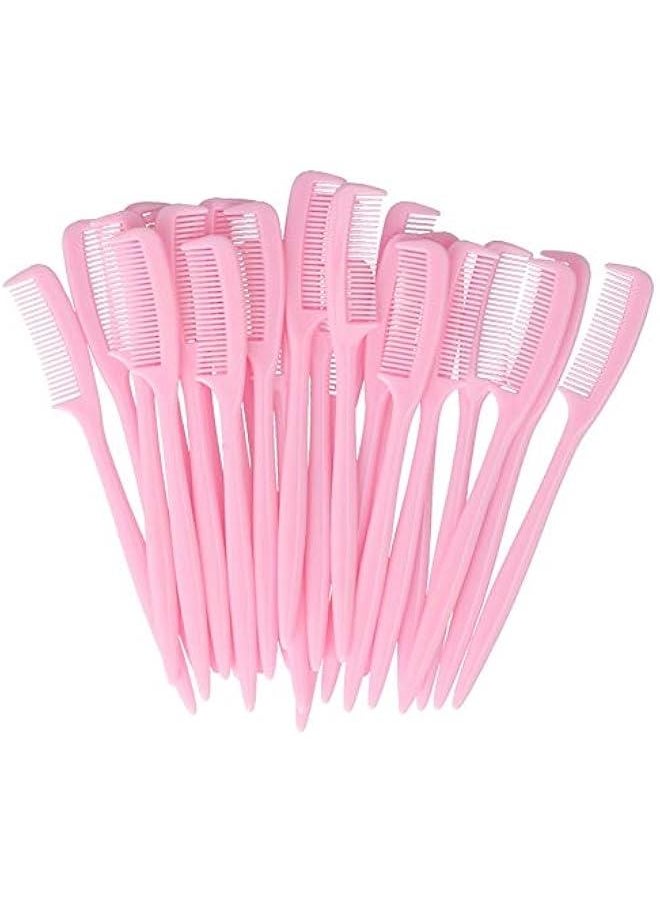 25pcs Eyelash Separator Comb, Mini Eyebrow Comb Mascara Bevel Sets Cosmetic Tool for Eyelash Extension M, Brow Brush for Woman Lash and Brow Make Up