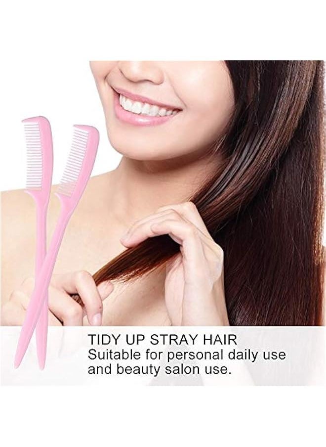 25pcs Eyelash Separator Comb, Mini Eyebrow Comb Mascara Bevel Sets Cosmetic Tool for Eyelash Extension M, Brow Brush for Woman Lash and Brow Make Up