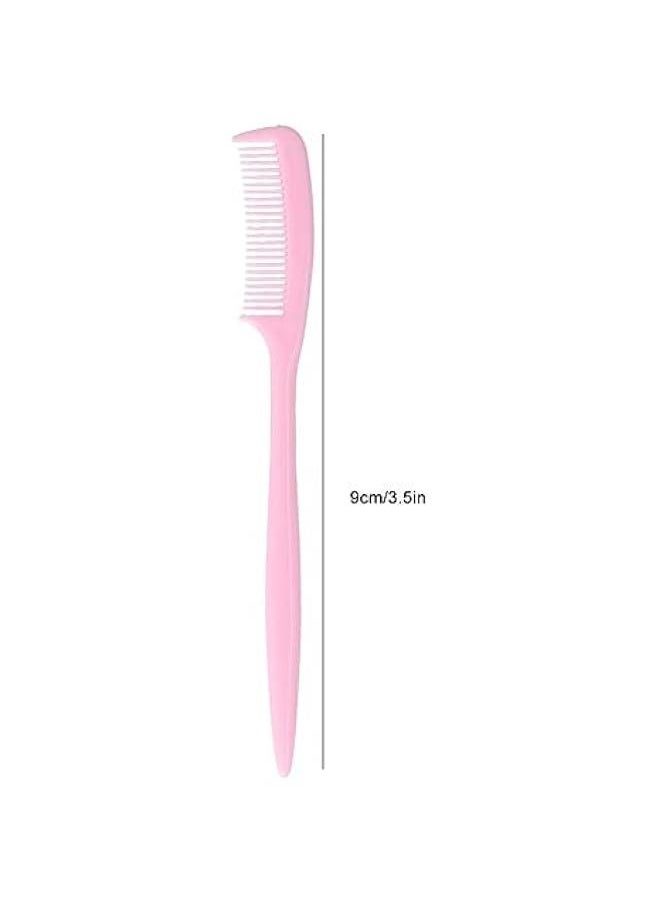 25pcs Eyelash Separator Comb, Mini Eyebrow Comb Mascara Bevel Sets Cosmetic Tool for Eyelash Extension M, Brow Brush for Woman Lash and Brow Make Up
