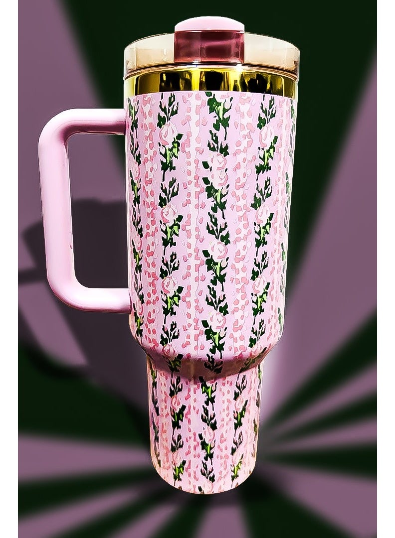 Stanley 40oz Tumbler Limited Edition Stainless Steel Travel Mug with Straw BPA Free Eco Friendly and Dishwasher Safe Leakproof FlowState Lid Double Wall Insulated to Keep Drinks Hot for 16 Hours and Cold for 24 Hours Slim Base Fits Car Cup Holders with Durable Ergonomic Handle for On the Go Use - Image 3