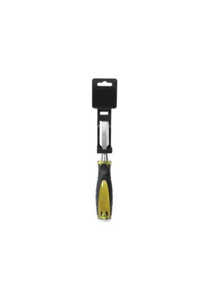 Sheffield Professional Wood Chisel, 3/4 in (19 mm) Bevel-Edge High-Carbon Steel Blade With Ergonomic Handle for Paring, Mortising & Joinery on Cabinets, Doors and Windows in Carpentry & Woodworking