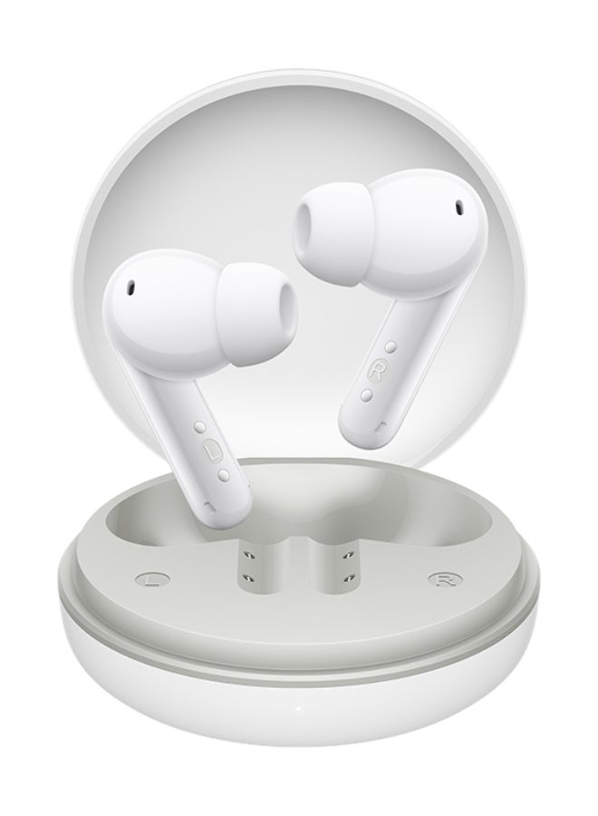 Honor Earbuds A Pro Wireless Earbuds with 49dB Active Noise Cancellation, 12.4mm Large Driver, Up to 42H Battery, Bluetooth 5.3, AI Call Noise Reduction, IP54 Water Resistant white - Image 1