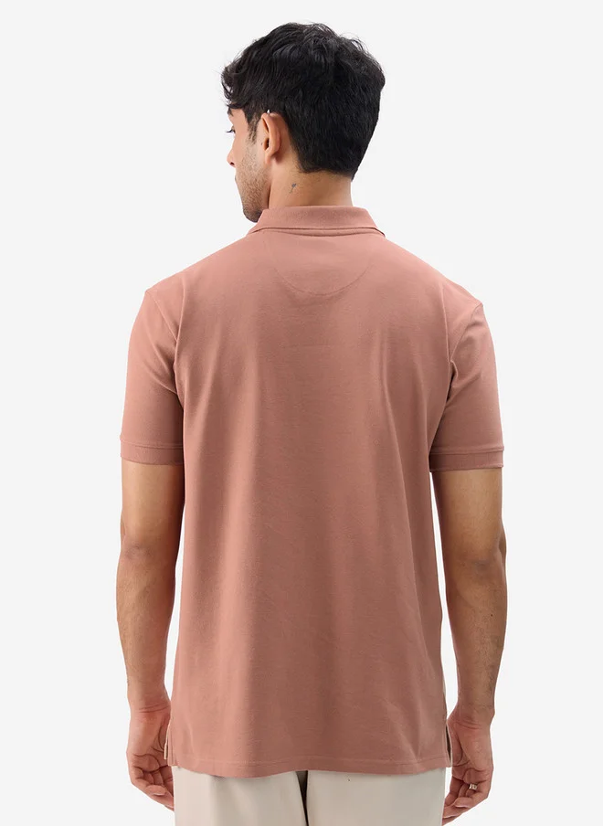 The Souled Store  The Souled Store Men's Regular Fit Colourblocked Polo T-Shirt  | Best Price UAE