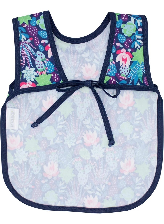 BapronBaby BapronBaby Desert Floral Bapron - Soft Waterproof Stain Resistant Bib - Machine Washable - 6m - 5yr - (Sz Baby/Toddler 6m-3T)  - Image 3