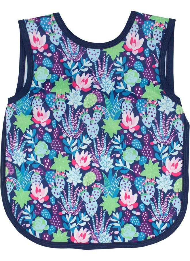 BapronBaby BapronBaby Desert Floral Bapron - Soft Waterproof Stain Resistant Bib - Machine Washable - 6m - 5yr - (Sz Baby/Toddler 6m-3T)  - Image 1