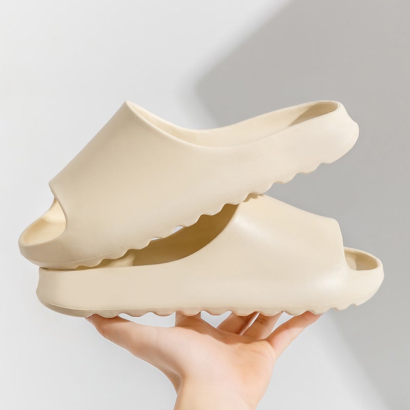 New Thick-Soled Glossy Eva Coconut Slippers For Women, Non-Slip Indoor Home Sandals, Men'S Wear-Resistant Men'S Shoes, Children'S Shoes - Image 3