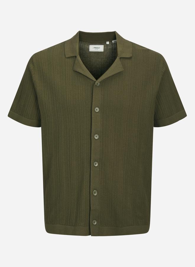 برودكت قميص ديف محبوك بأكمام قصيرة