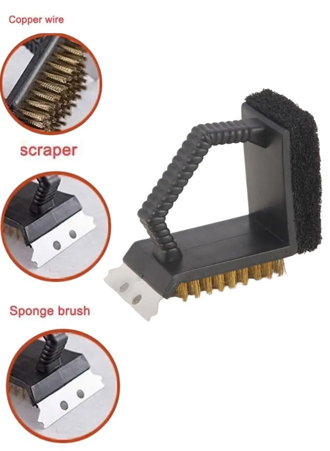 3 in 1 BBQ Cleaning Brush - Image 1