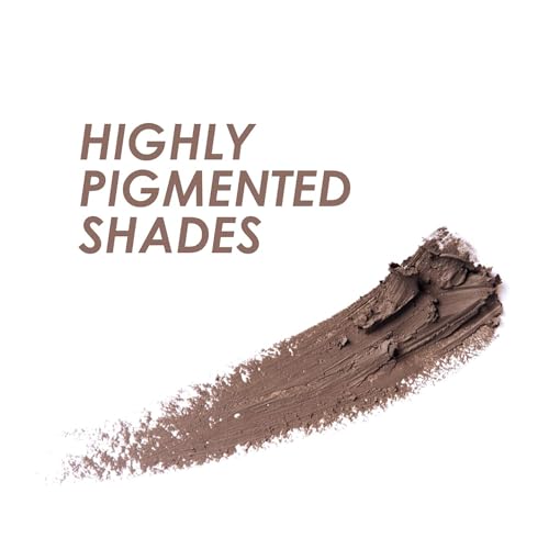 Adbeni 3 Eyebrow Cake Powder With Angled Eyebrow Brush, Natural finish, Applies evenly, Easily blendable, Dual-ended applicator, Long Lasting & Waterproof, Suit Every Skin Tone, Shade-03 - Image 3