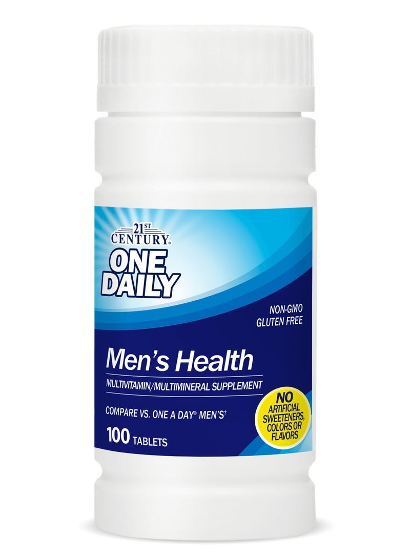 21ST CENTURY ONE DAILY MEN'S HEALTH TAB 100'S