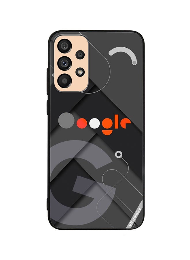 VR CREATIVE Protective Case Cover For Samsung Galaxy A73 5G Google Design Multicolour - Image 1