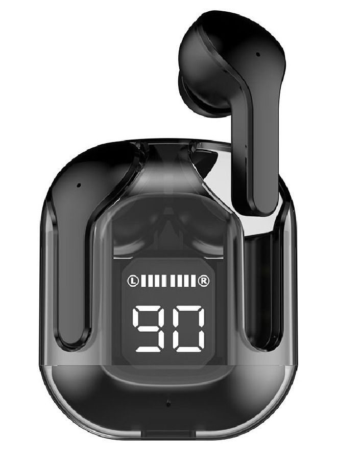 LEVORE سماعات أذن بلوتوث كريستالية Truewireless LBT301 باللون الأسود - Image 3