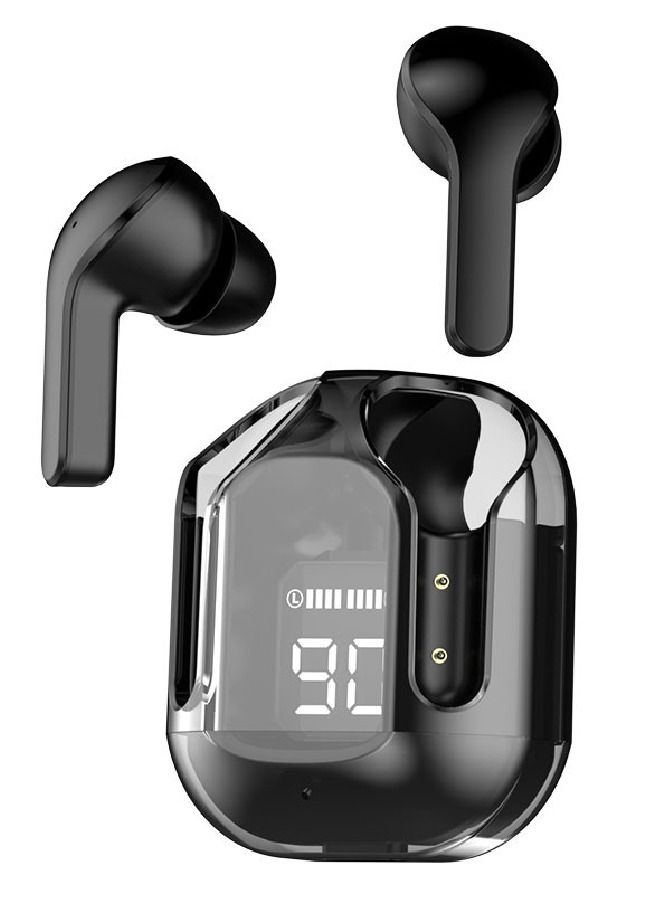 LEVORE سماعات أذن بلوتوث كريستالية Truewireless LBT301 باللون الأسود - Image 2