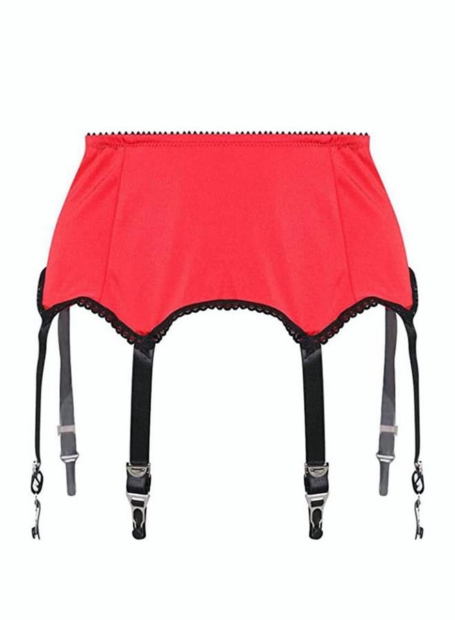 roaiss Fashion Lace Garter Belts/High Waist Garter 6 Metal Clips Reusable For Women's Stocks - Image 3