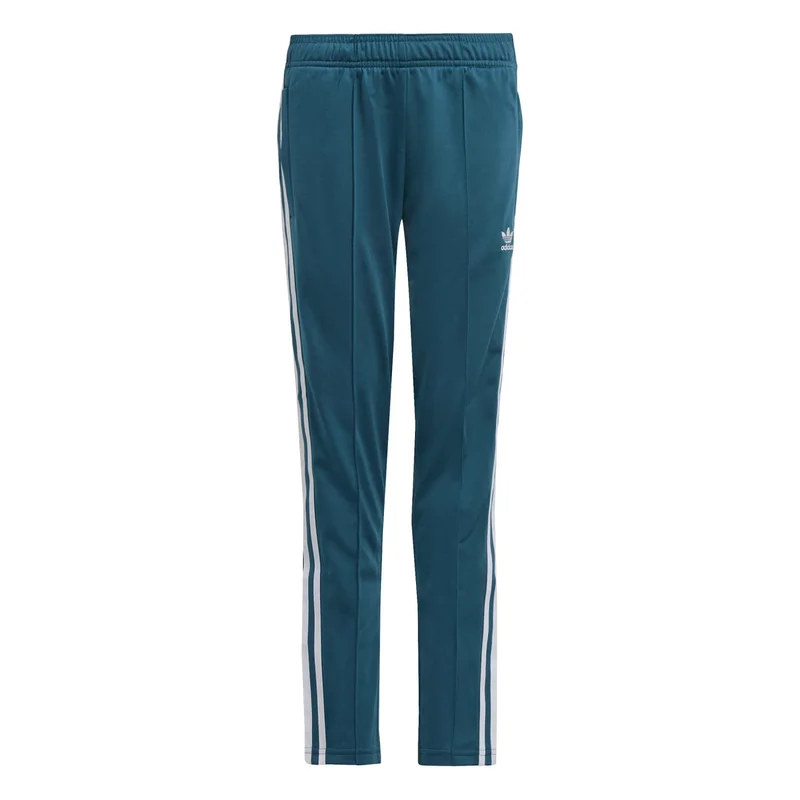 Adidas Originals teal SST TP OPEN HEM Blue Originals Kids PANTS for Women | Best Price UAE