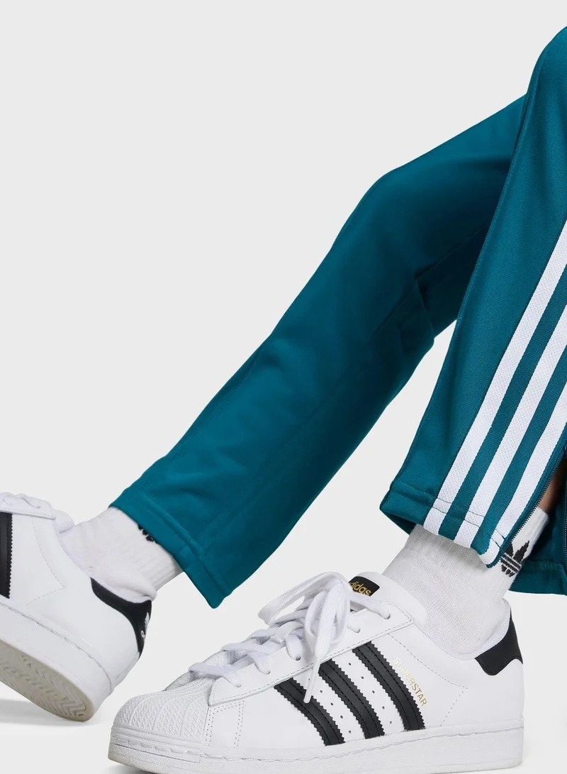 Adidas Originals teal SST TP OPEN HEM Blue Originals Kids PANTS for Women | Best Price UAE