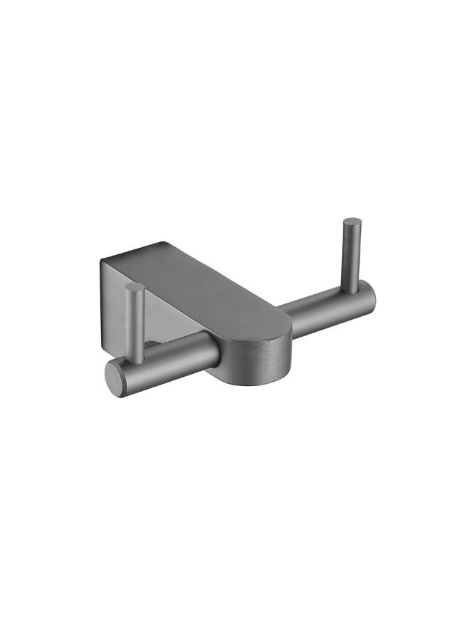 7 Pieces Gun Gray Special Design Wall Mounted Bathroom Accessories Set  - Image 4