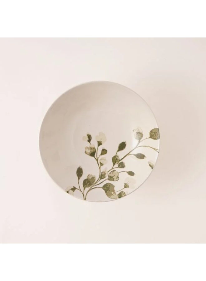 Nice Store Rio Leaf 20 Pieces Porcelain Dinner Set – Elegant Green Leaf Design, Durable Brazilian Porcelain Tableware for 4 Persons – Includes Dinner Plates, Side Plates, Bowls, Cups & Saucers – Perfect for Everyday Dining, Family Meals & Special Occasions - Image 3